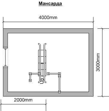 Дом 4х3 с мансардой Дом 4х3 с мансардой