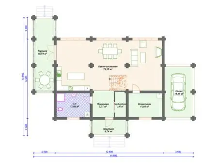Проект дома ДО-010 (221.40 кв.м) Проект дома ДО-010 (221.40 кв.м)