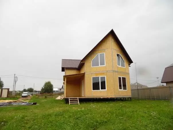 Дом из СИП-панелей 7х14 м Дом из СИП-панелей 7х14 м