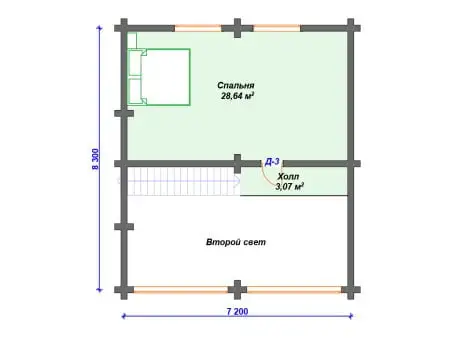 Проект дома ДС-032 (94.31 кв.м) Проект дома ДС-032 (94.31 кв.м)