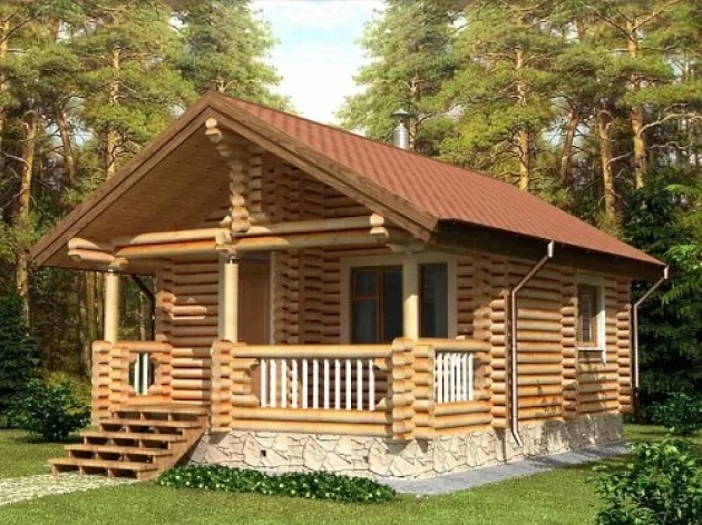 Баня ОЦ1 - 41,6 кв.м Баня ОЦ1 - 41,6 кв.м
