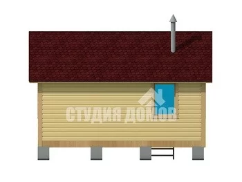 Баня из бруса №15 Баня из бруса №15