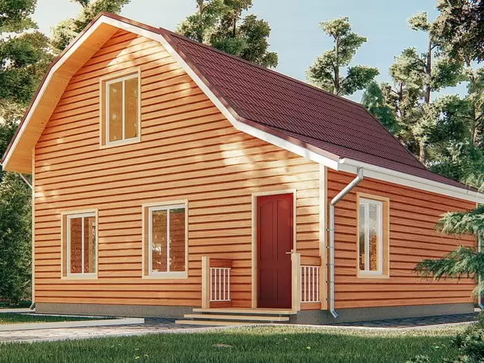 Дом из бруса №34 Дом из бруса №34
