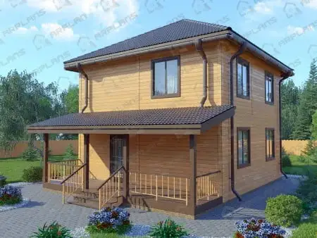 Проект дома ДС-050 (118.34 кв.м) Проект дома ДС-050 (118.34 кв.м)