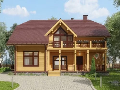 Дом ПБ 235,2 кв.м. Дом ПБ 235,2 кв.м.
