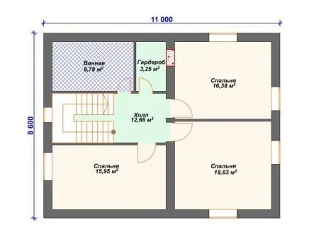Проект дома К-010 (178.67 кв.м) Проект дома К-010 (178.67 кв.м)