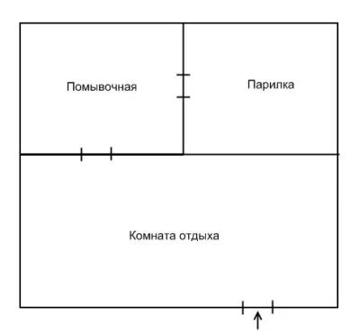 Баня БС - 50 кв.м Баня БС - 50 кв.м