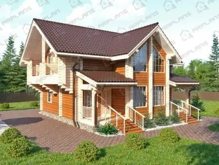 Проект дома ДС-020 (182.36 кв.м) Проект дома ДС-020 (182.36 кв.м)