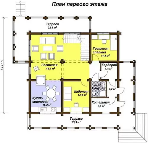 Дом ПБ 257,8 кв.м. Дом ПБ 257,8 кв.м.