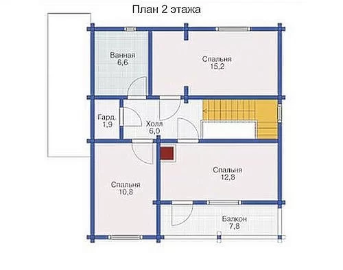 Дом БС - 120,5 кв.м. Дом БС - 120,5 кв.м.