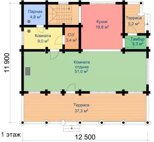 Дом ОЦ1 - 238 кв.м Дом ОЦ1 - 238 кв.м