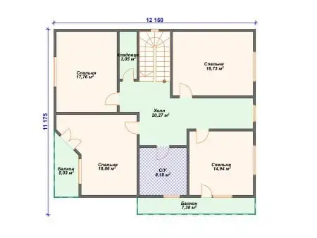 Проект дома ДС-007 (236.08 кв.м) Проект дома ДС-007 (236.08 кв.м)