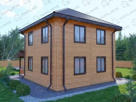 Проект дома ДС-050 (118.34 кв.м) Проект дома ДС-050 (118.34 кв.м)
