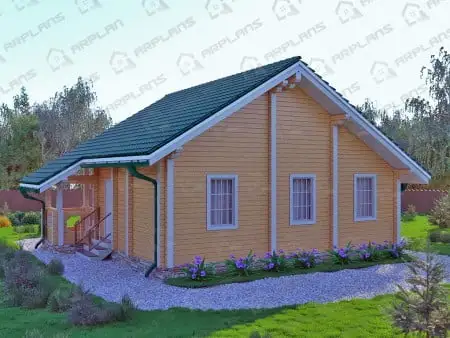 Проект дома ДС-052 (73.31 кв.м) Проект дома ДС-052 (73.31 кв.м)