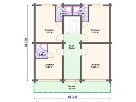 Проект дома ДО-042 (286.61 кв.м) Проект дома ДО-042 (286.61 кв.м)