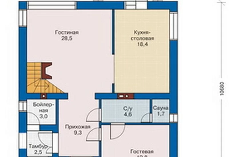 Дом ГБ 150,1 кв.м Дом ГБ 150,1 кв.м