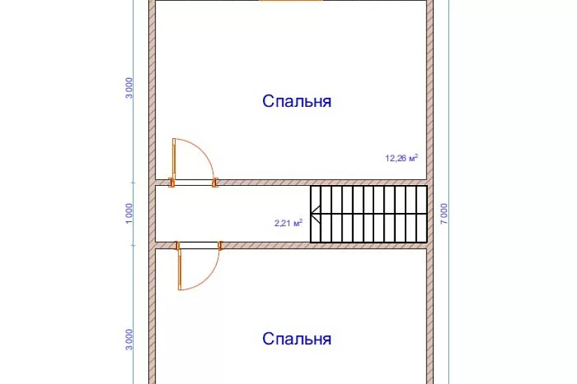 Дом из бруса №22 Дом из бруса №22