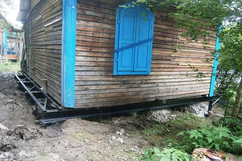 Реконструкция фундамента дома 5х5 м Реконструкция фундамента дома 5х5 м
