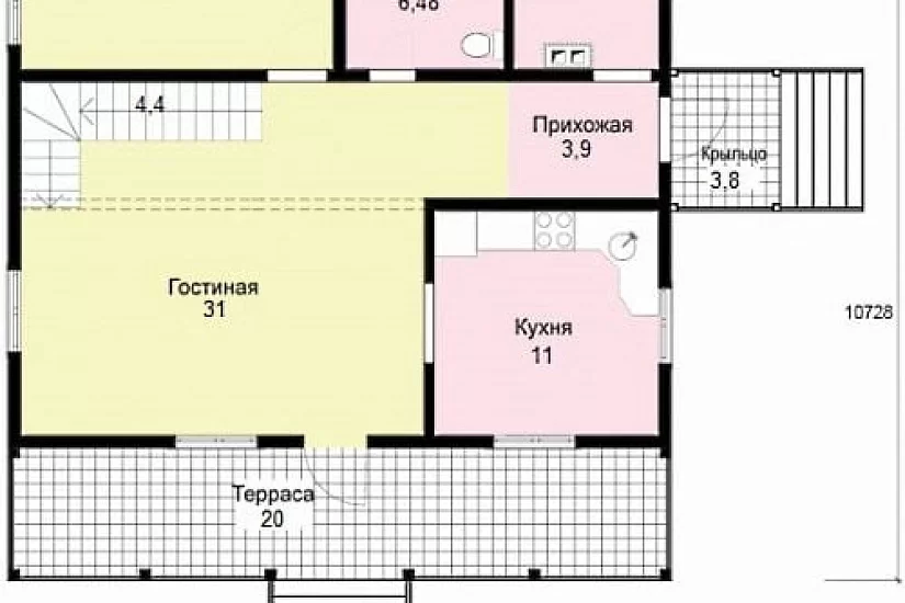Дом К 150 м2 Дом К 150 м2
