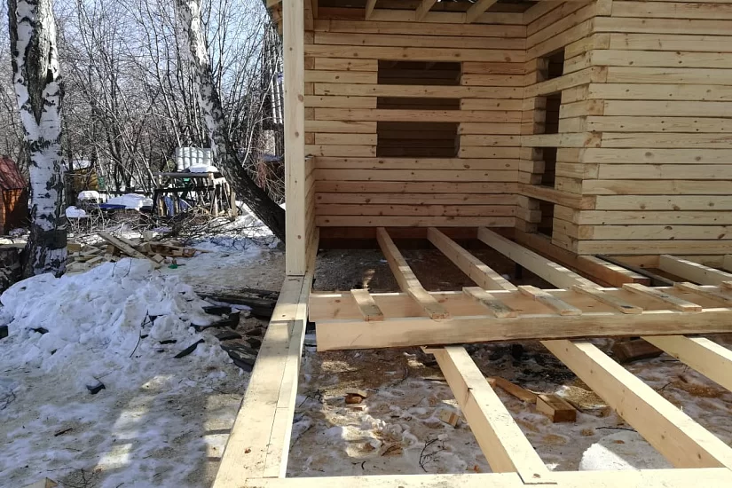 Дом из бруса 6х12 м Дом из бруса 6х12 м