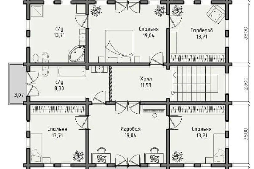 Династия 282 м2 Династия 282 м2