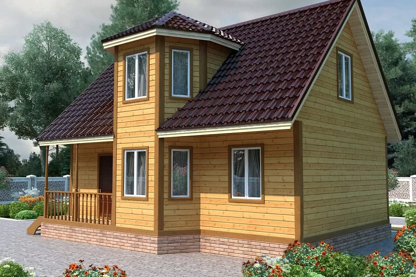 Каркасный дом 6*9 Каркасный дом 6*9