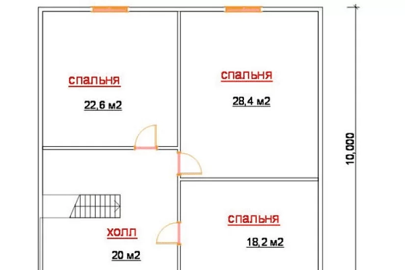 Дом 10х12,5 К2П12 Дом 10х12,5 К2П12
