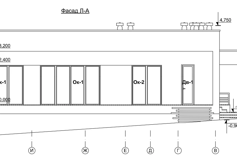 Дом-брус160х185мм-26100х13480мм-1эт-АР Дом-брус160х185мм-26100х13480мм-1эт-АР