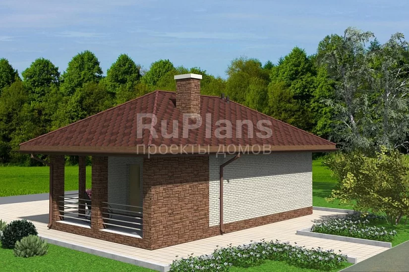 Проект бани 30м² Проект бани 30м²