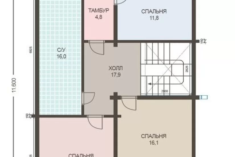 Дом ПБ 200,8 кв.м. Дом ПБ 200,8 кв.м.