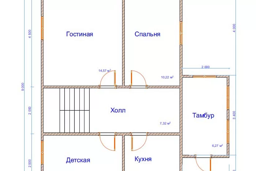 Дом из бруса №28 Дом из бруса №28