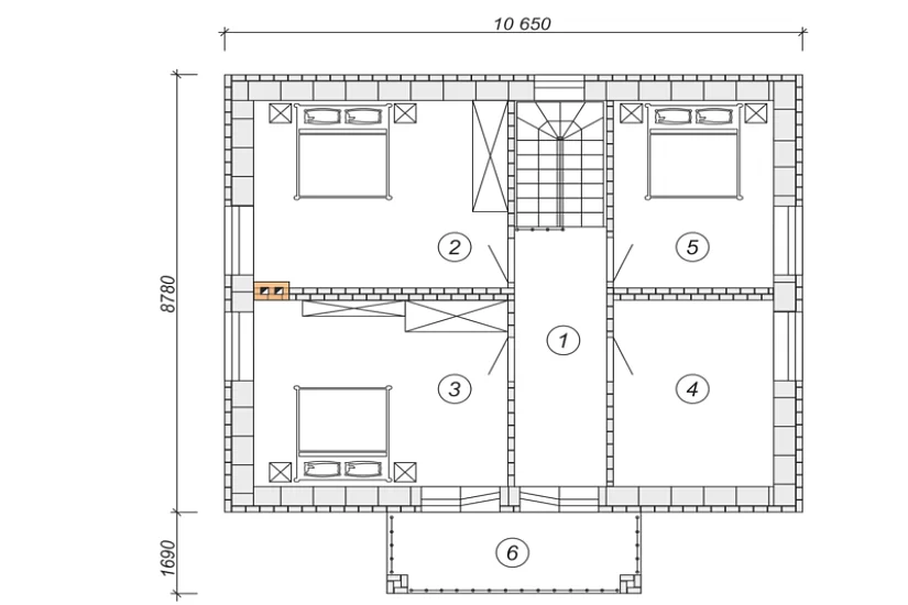Дом-газобетон-2этажа-10470х10650-ЭП Дом-газобетон-2этажа-10470х10650-ЭП