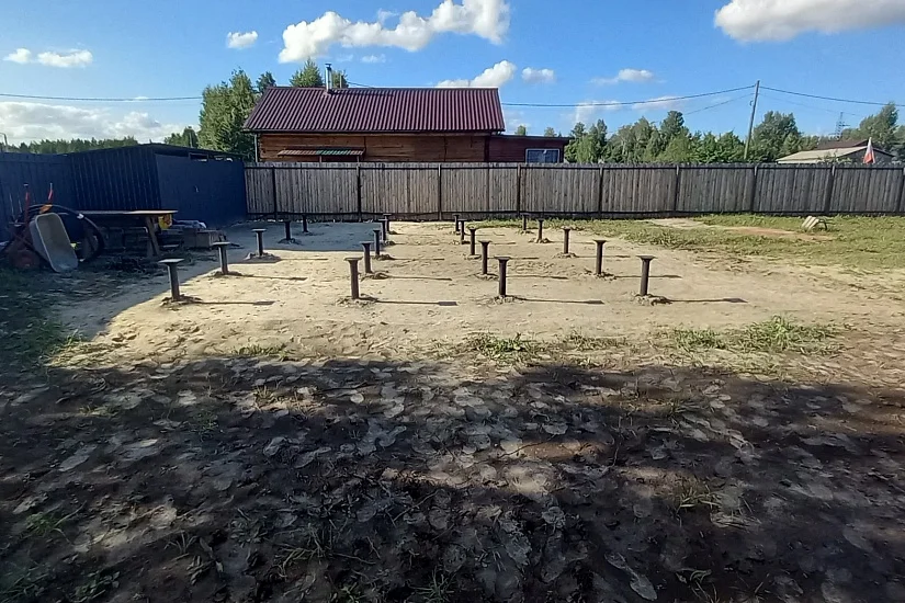 Дом из бруса 8х9 м Дом из бруса 8х9 м