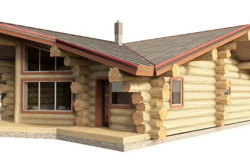 Дом-1эт-бревно450мм-14000х17300-ЭП Дом-1эт-бревно450мм-14000х17300-ЭП