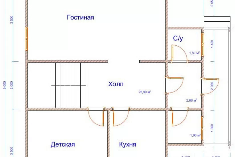 Дом из бруса №27 Дом из бруса №27