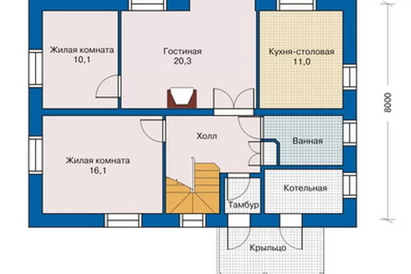 Дом КП 154 кв.м Дом КП 154 кв.м