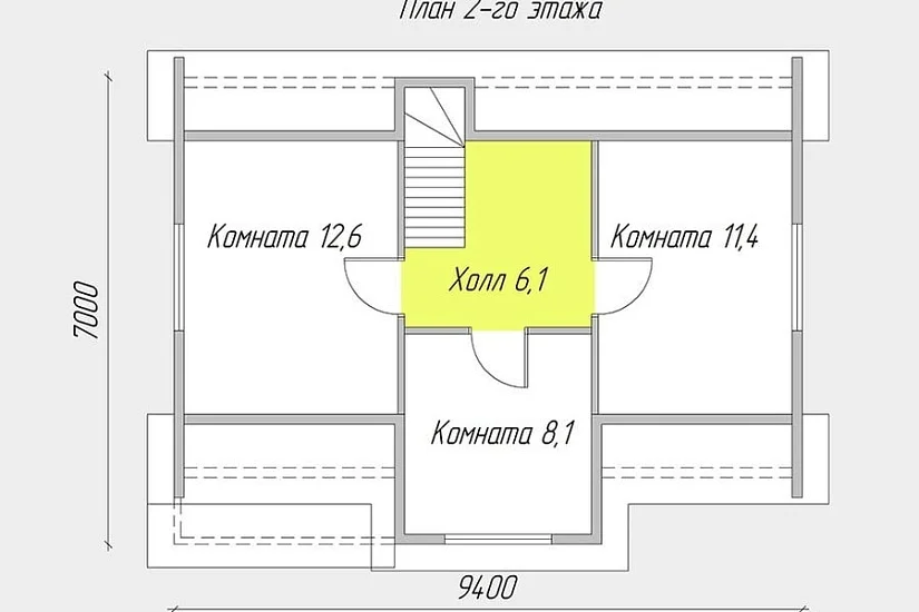Классик 3БК-204 7.0х9.4 м Классик 3БК-204 7.0х9.4 м