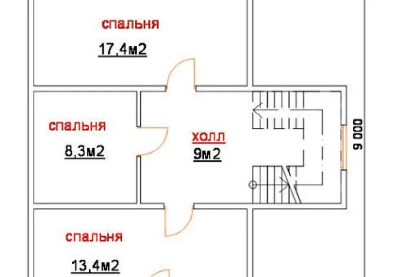 Дом 8,5х9 К2П13 Дом 8,5х9 К2П13