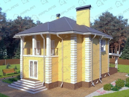 Проект дома К-127 (274.32 кв.м) Проект дома К-127 (274.32 кв.м)