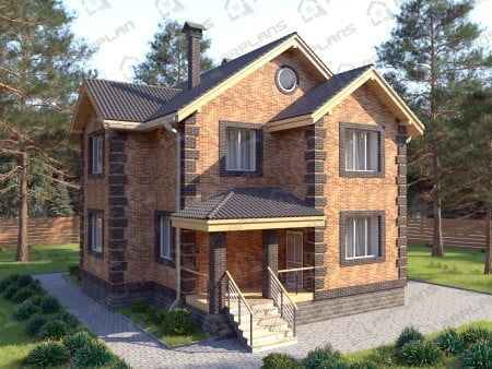 Проект дома К-086 (166.50 кв.м) Проект дома К-086 (166.50 кв.м)