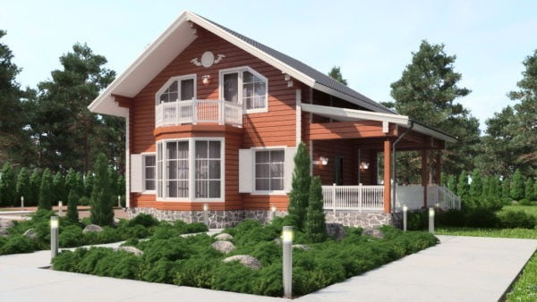 Сапсан Загородный дом 127 м2 Сапсан Загородный дом 127 м2