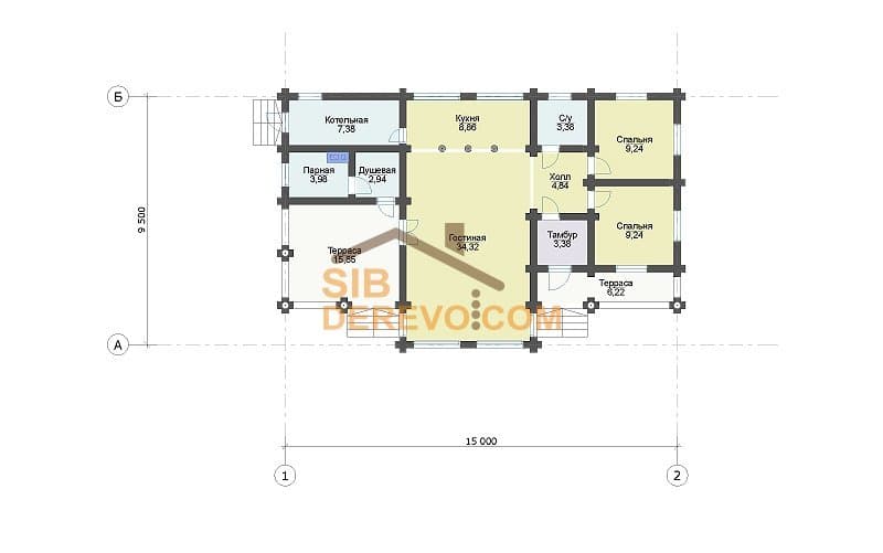 Проект дома «Д-104» Проект дома «Д-104»