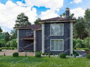 Проект дома К-235 (225.44 кв.м) Проект дома К-235 (225.44 кв.м)