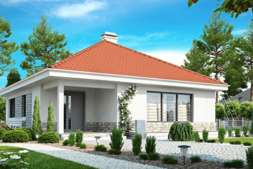 Проект дома Калифорния Проект дома Калифорния