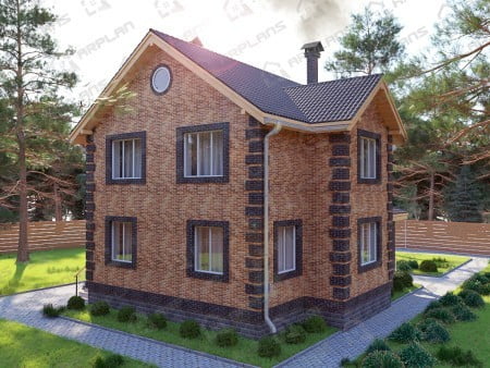 Проект дома К-086 (166.50 кв.м) Проект дома К-086 (166.50 кв.м)