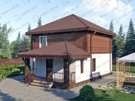 Проект дома К-089 (152.64 кв.м) Проект дома К-089 (152.64 кв.м)