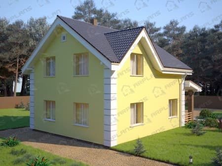 Проект дома К-132 (132.71 кв.м) Проект дома К-132 (132.71 кв.м)