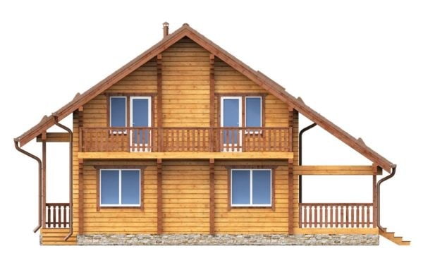 Проект дома из бруса Белорецк Проект дома из бруса Белорецк