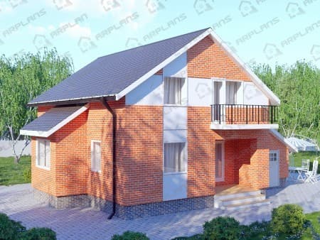 Проект дома К-126 (157.53 кв.м) Проект дома К-126 (157.53 кв.м)