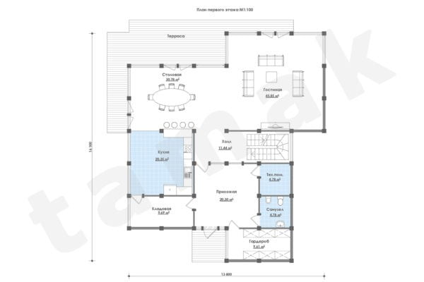 Фахверковый дом ФД-37-1-276 Фахверковый дом ФД-37-1-276